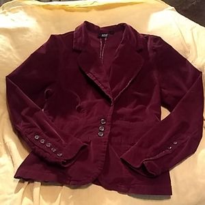 Small ANA Corduroy Jacket Deep Burgundy
